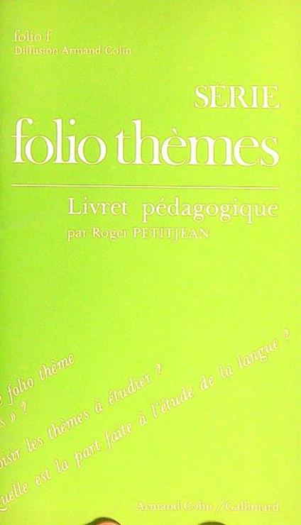 Niveau 1. Livret pedagogique - Roger Petitjean - copertina