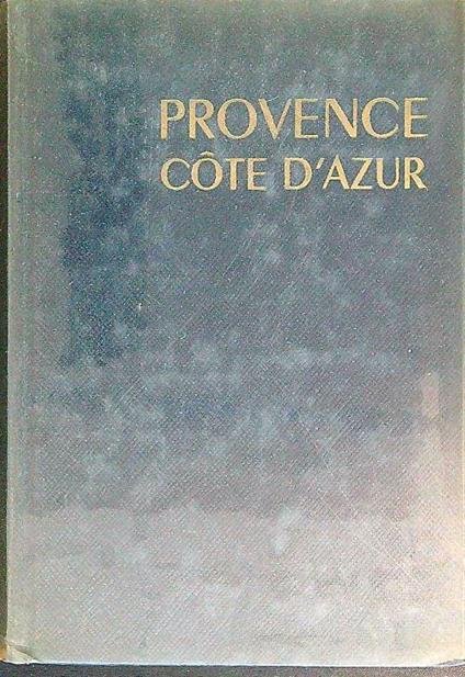 Provence Cote D'azur - copertina