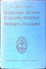 Dizionario tecnico italiano-tedesco e tedesco-italiano