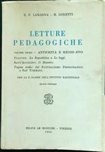 Letture pedagogiche vol I