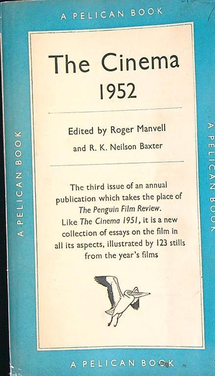 cinema 1952 - Roger Manvell - copertina