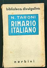 Rimario italiano