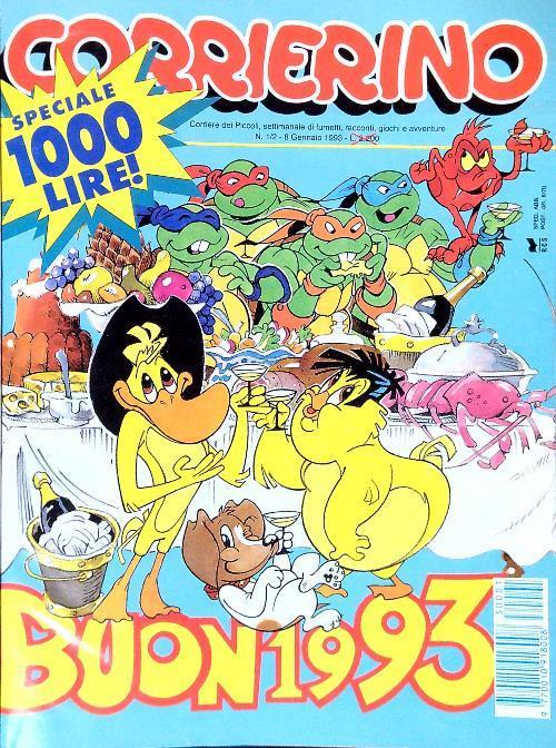 Corrierino 1993-Parte I - 12 Numeri rilegati insieme - copertina