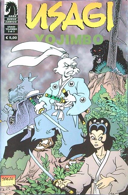 Usagi Yojimbo vol. 3 - copertina