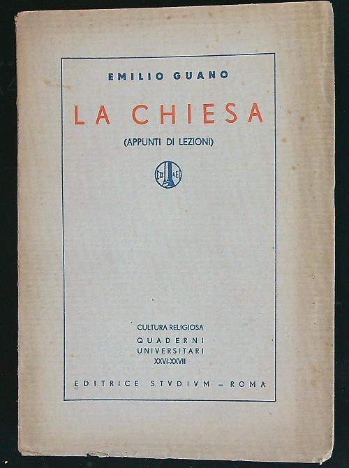 chiesa appunti di lezioni