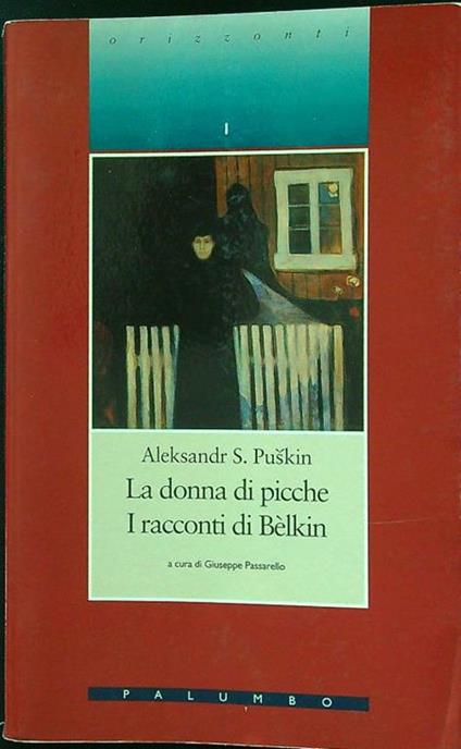 donna di picche - I racconti di Belkin - Aleksandr S. Puskin - copertina