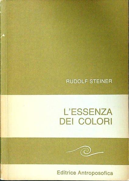 essenza dei colori - Rudolf Steiner - copertina