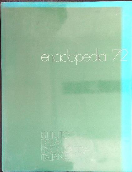 Enciclopedia '72 - copertina
