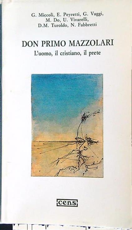 Don Primo Mazzolari - copertina