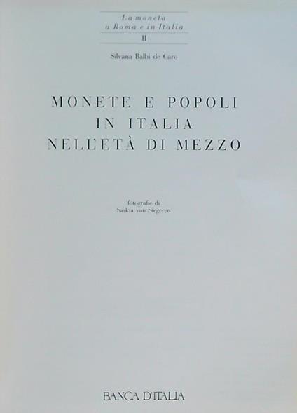 Monete e popoli in Italia nell'età di mezzo - Saskia Van Stegeren - copertina