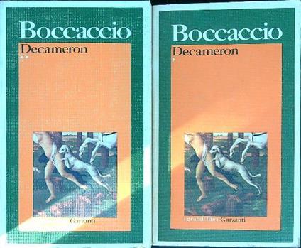 Decameron 2 voll - Giovanni Boccaccio - copertina