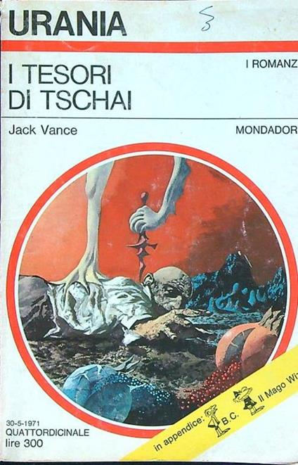 tesori di Tschai - Jack Vance - copertina