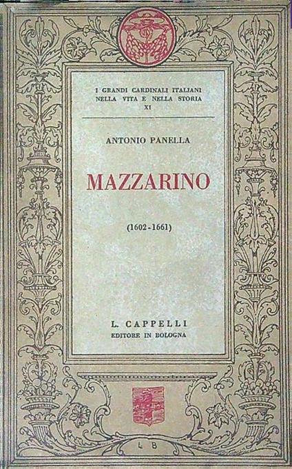 grandi cardinali italiani - Mazzarino - Antonio Zanella - copertina