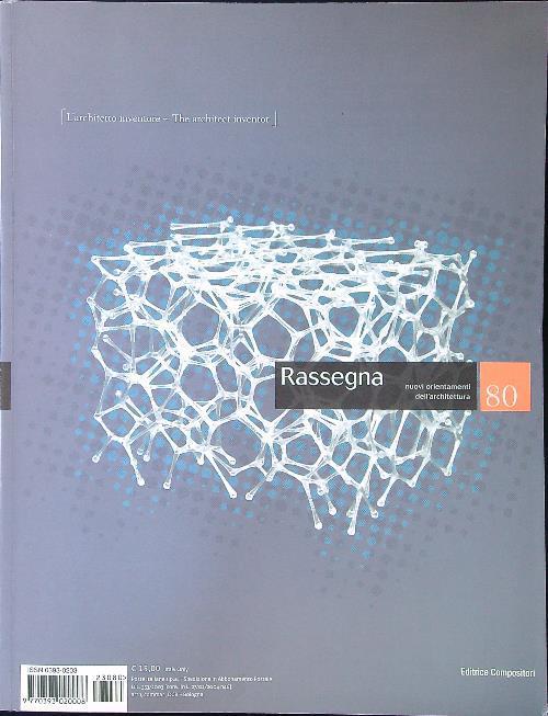architetto inventore - Rassegna - copertina