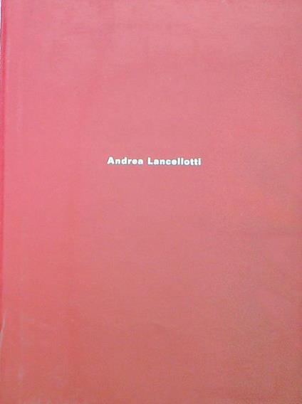 Andrea Lancellotti. Grafico - copertina