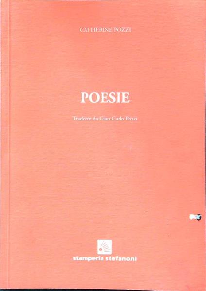 Poesie - Catherine Pozzi - copertina