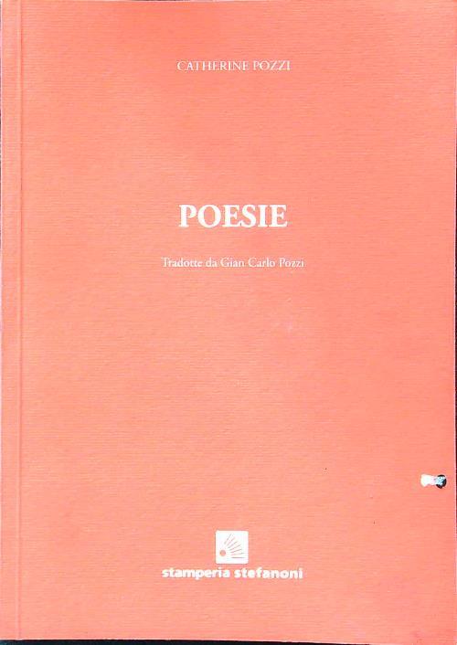 Poesie - Catherine Pozzi - copertina