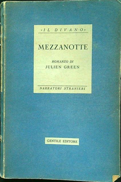 Mezzanotte - Julien Green - copertina