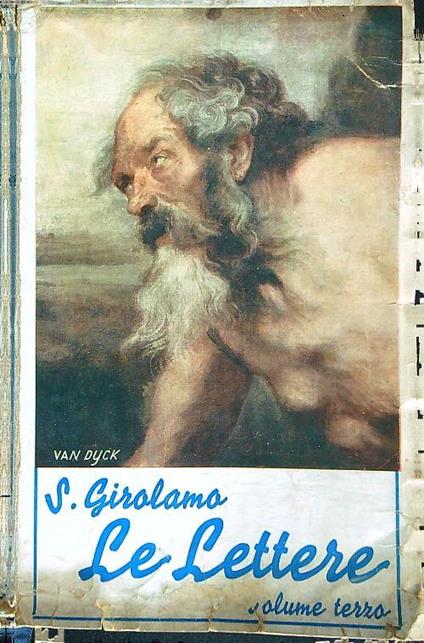 lettere dalla lettera n. 87 alla lettera n. 134 vol - S. Girolamo Sofronio Eusebio - copertina