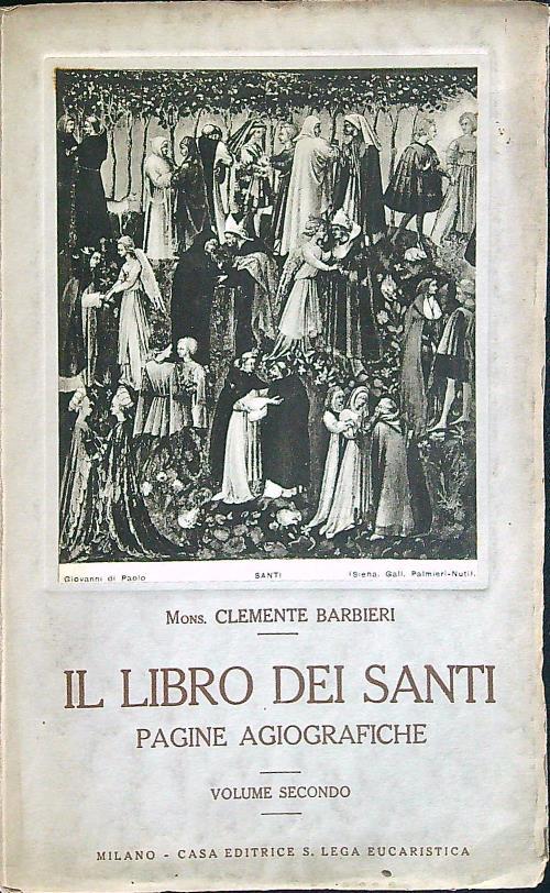libro dei santi Vol. 2: Pagine agiografiche