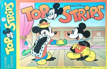 Topostrips 3 - Walt Disney - copertina