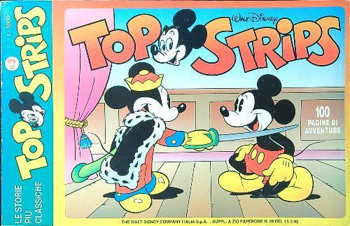 Topostrips 3 - Walt Disney - copertina