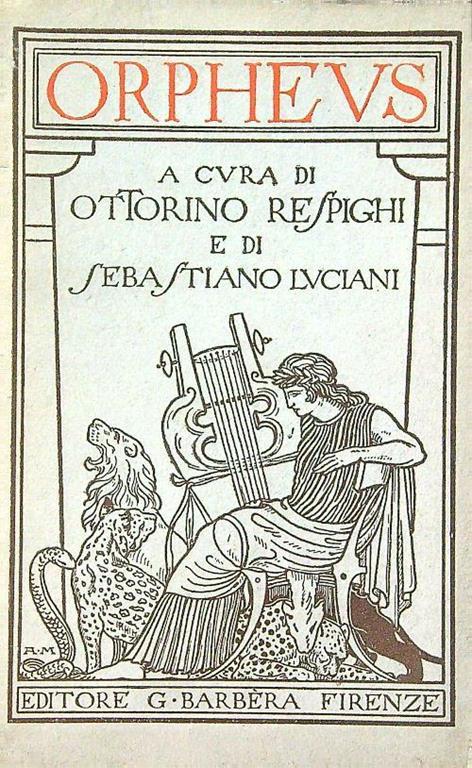 Orpheus Iniziazione musicale storia della musica - O. Respighi - copertina