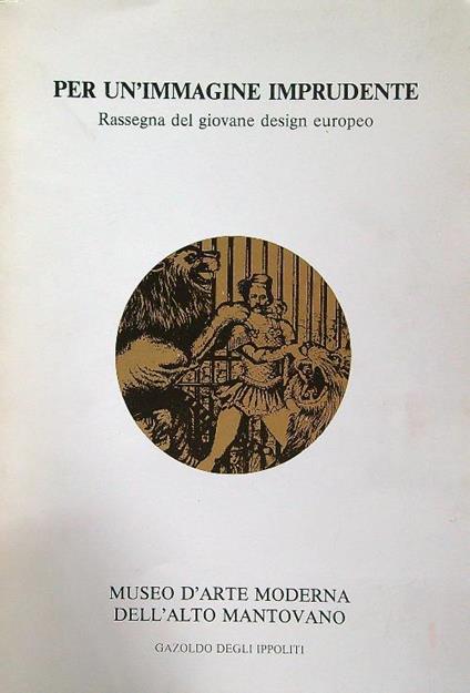 Per un'immagine imprudente - copertina