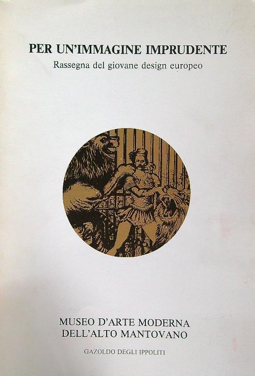 Per un'immagine imprudente - copertina