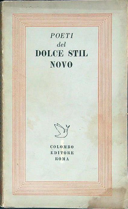 Poeti del Dolce Stil Novo - copertina
