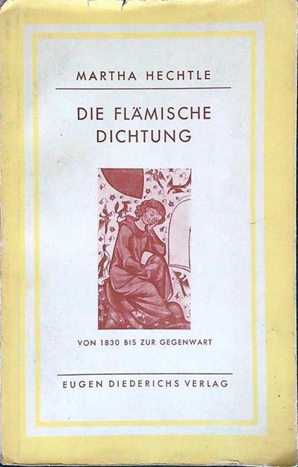 Die Flamische Dichtung - Martha Hechtle - copertina