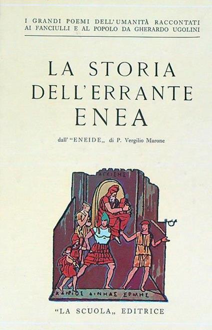 storia dell'errante Enea - copertina