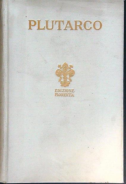 vite parallele vol. 4 - Plutarco - copertina