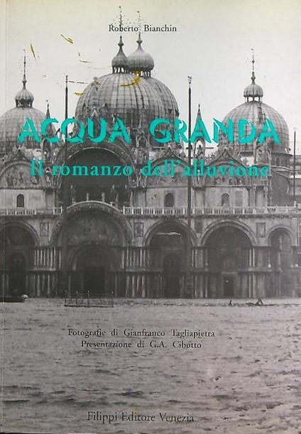 Acqua Granda. Il romanzo dell'alluvione - Roberto Bianchin - copertina