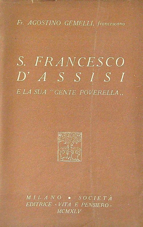 S. Francesco d'Assisi