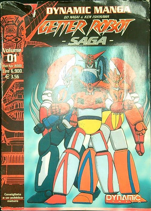 Getter Robot 01/mar-apr 2000 - Go Nagai - copertina