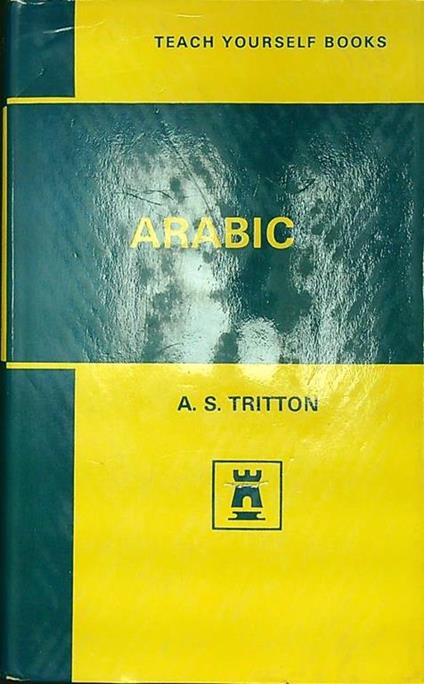 Arabic - A.S. Tritton - copertina