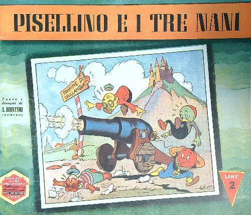 Pisellino e i tre nani(anastatica) - copertina