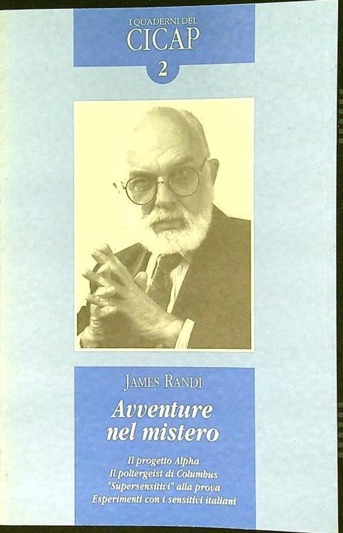 Avventure nel mistero - James Randi - copertina