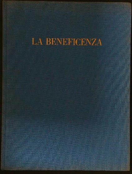 beneficenza - Carlo Masini - copertina
