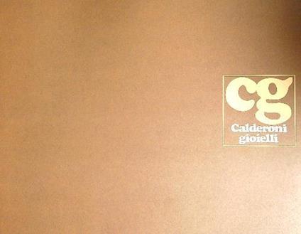 CG. Calderoni gioielli - copertina