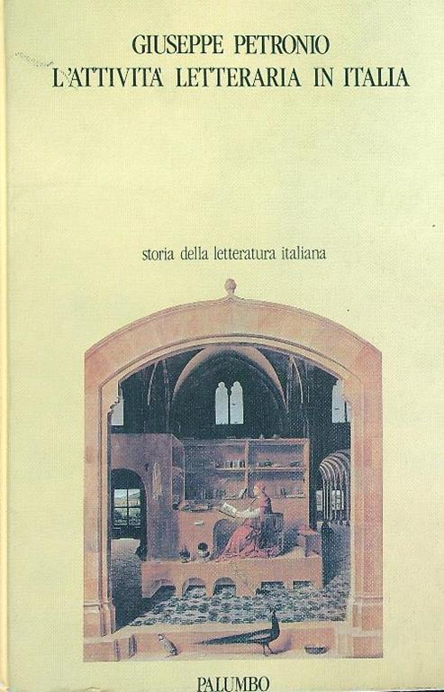 attività letteraria in Italia - Giuseppe Petronio - copertina