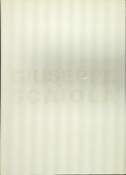 Giuseppe Scaiola - copertina