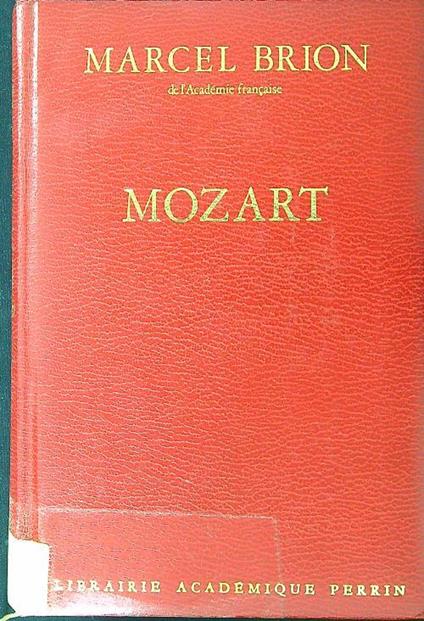 Mozart - Marcel Brion - copertina