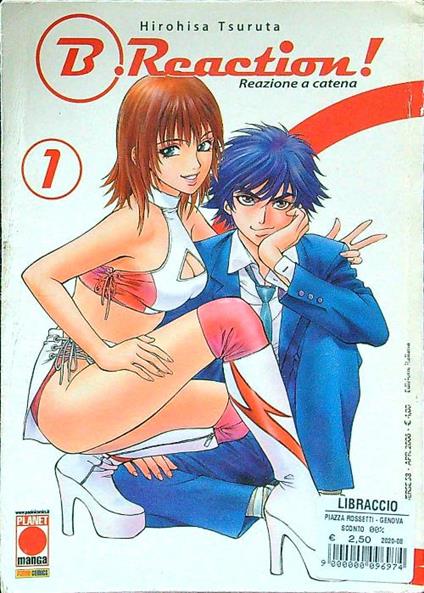 B.Reaction! 1 - Hiroshisa Tsuruta - copertina