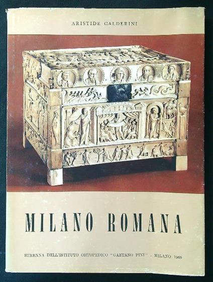 Milano romana - Aristide Calderini - copertina