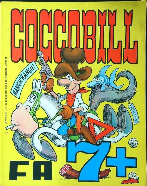 Coccobill fa sette più - Jacovitti - copertina