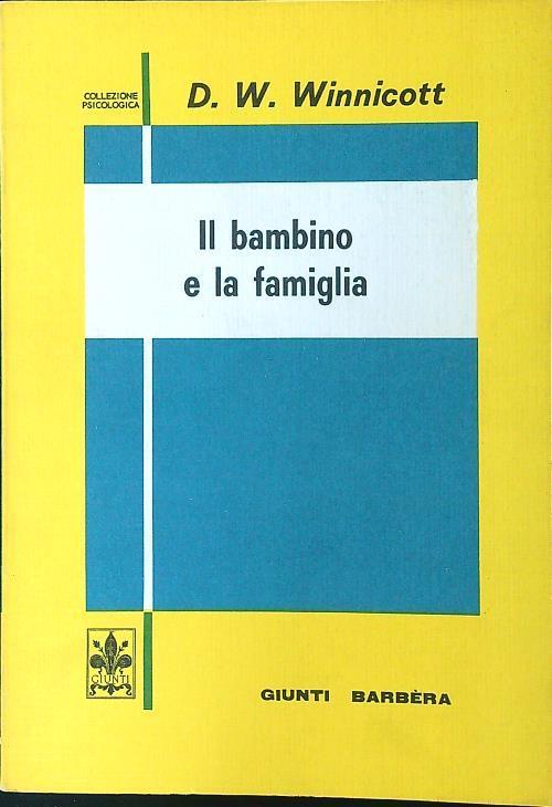 bambino e la famiglia - D. W. Winnicott - copertina