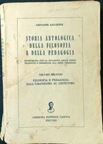 Storia antologica della filosofia e della pedagogia vol. II