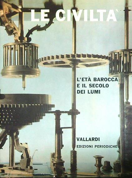 civiltà. L'età Barocca e il secolo dei Lumi - copertina